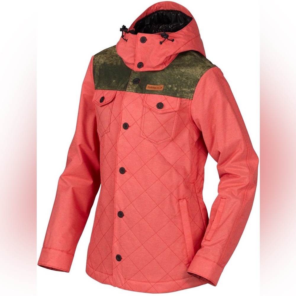 Oakley spotlight BZ1 snow insulated zip up Ski Jacket